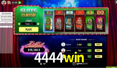 Descubra o Mundo do Cassino Online com 4444win
